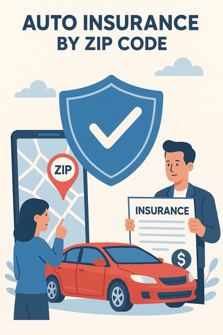 Compare auto insurance rates by ZIP code