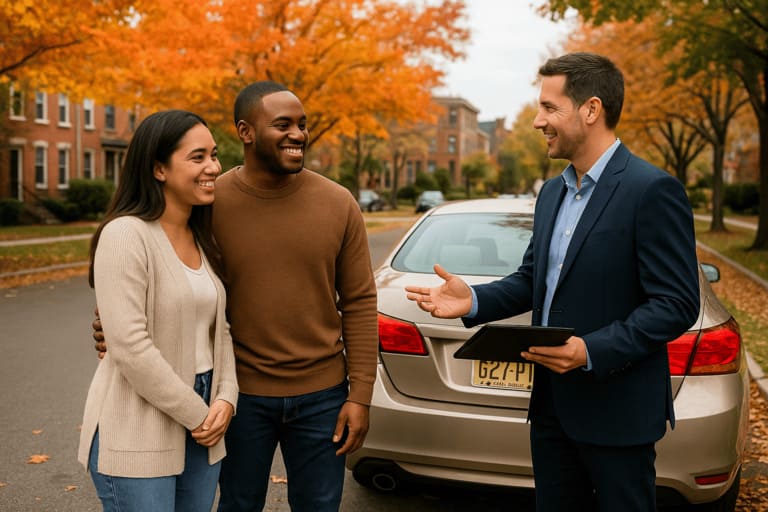 Cars on a New Jersey highway—auto insurance overview