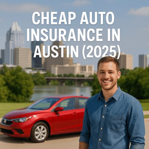 Driver comparing cheap car-insurance quotes in Austin