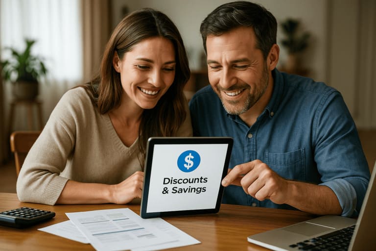 EverQuote insurance discounts and savings