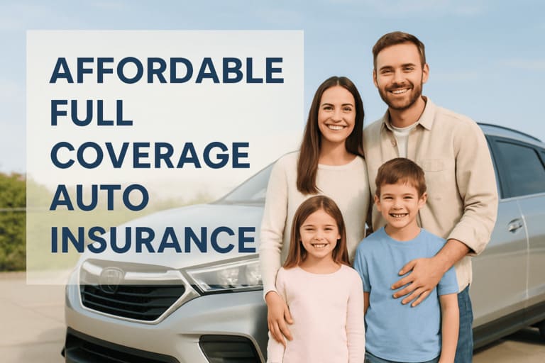 Affordable full coverage car insurance comparison