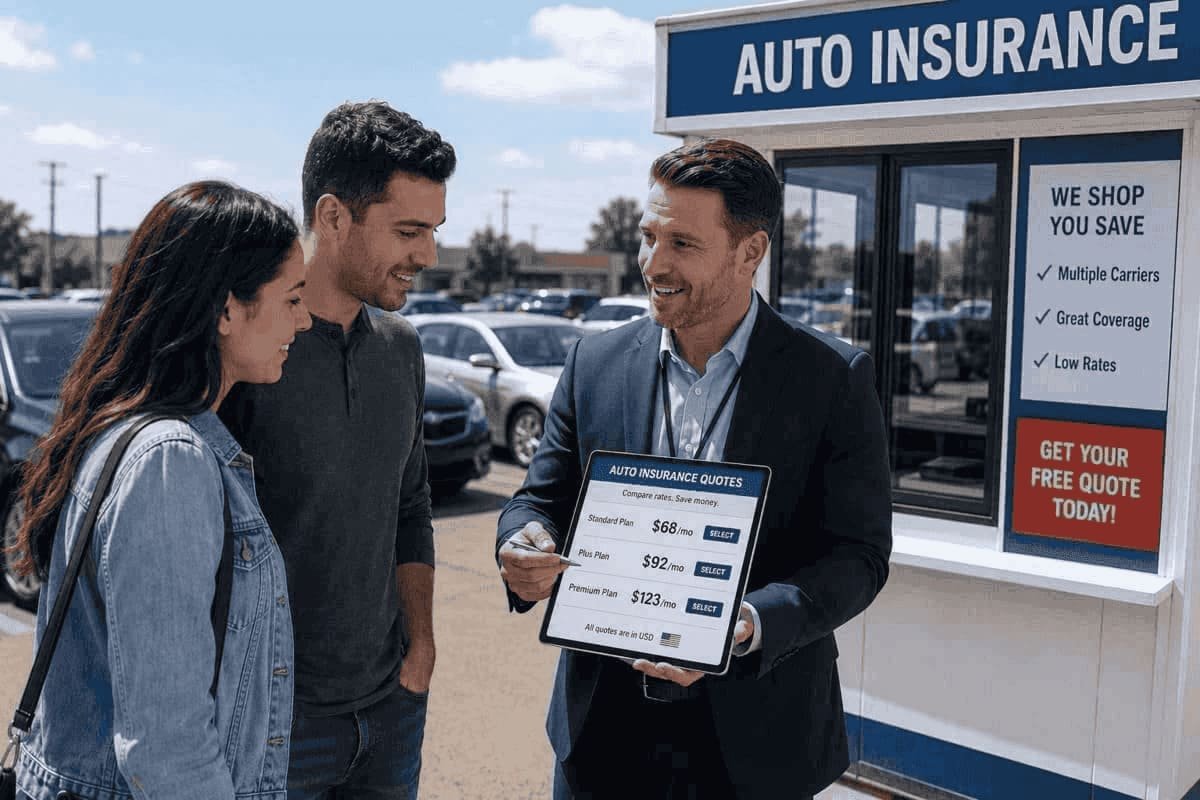 High-risk driver comparing The General auto insurance rates by ZIP code in the United States