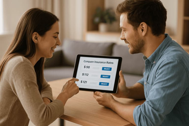 How EverQuote works to compare insurance rates
