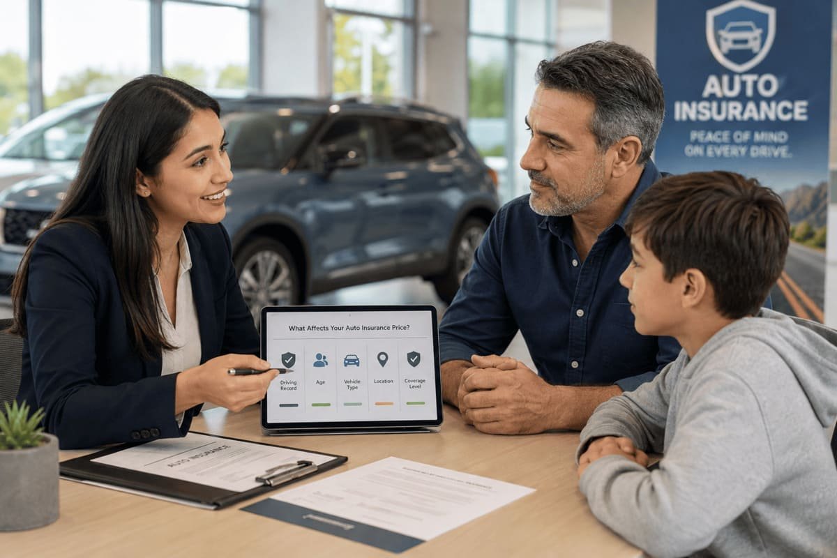 Nationwide insurance rate and quote price factors for auto and home coverage in the United States