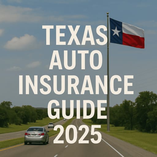 Driver comparing Texas auto insurance rates online
