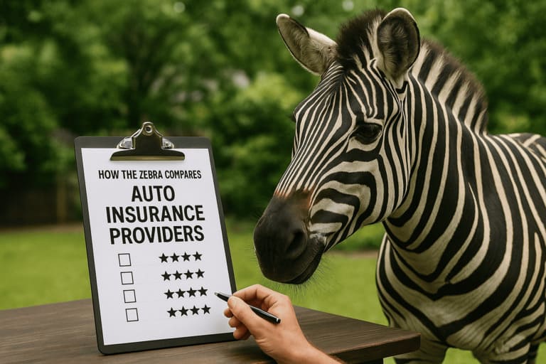 Compare auto insurance providers on The Zebra